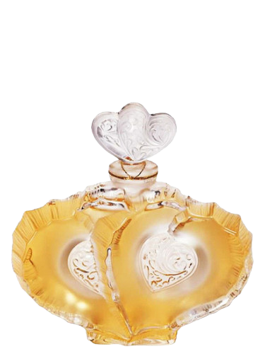 Lalique De Lalique Deux Coeurs Crystal Flacon